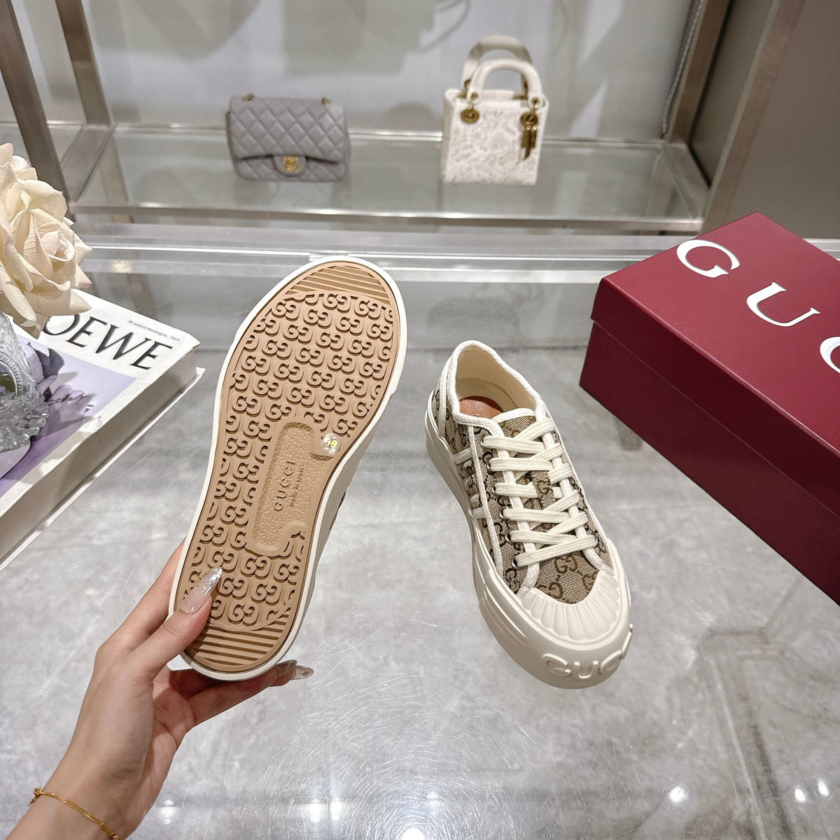 Gi Chunky Sneaker 35mm Canvas
