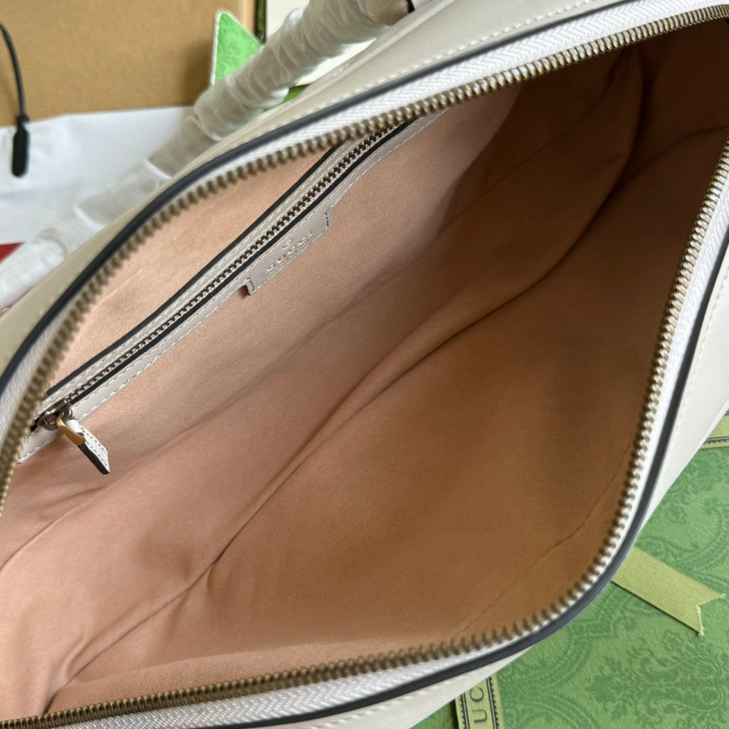 Gi marmont medium top handle 35cm calfskin gold hardware