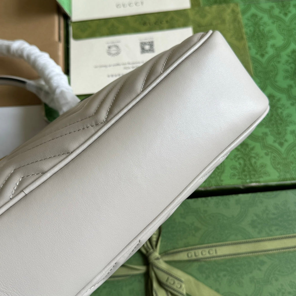 Gi marmont medium top handle 35cm calfskin gold hardware