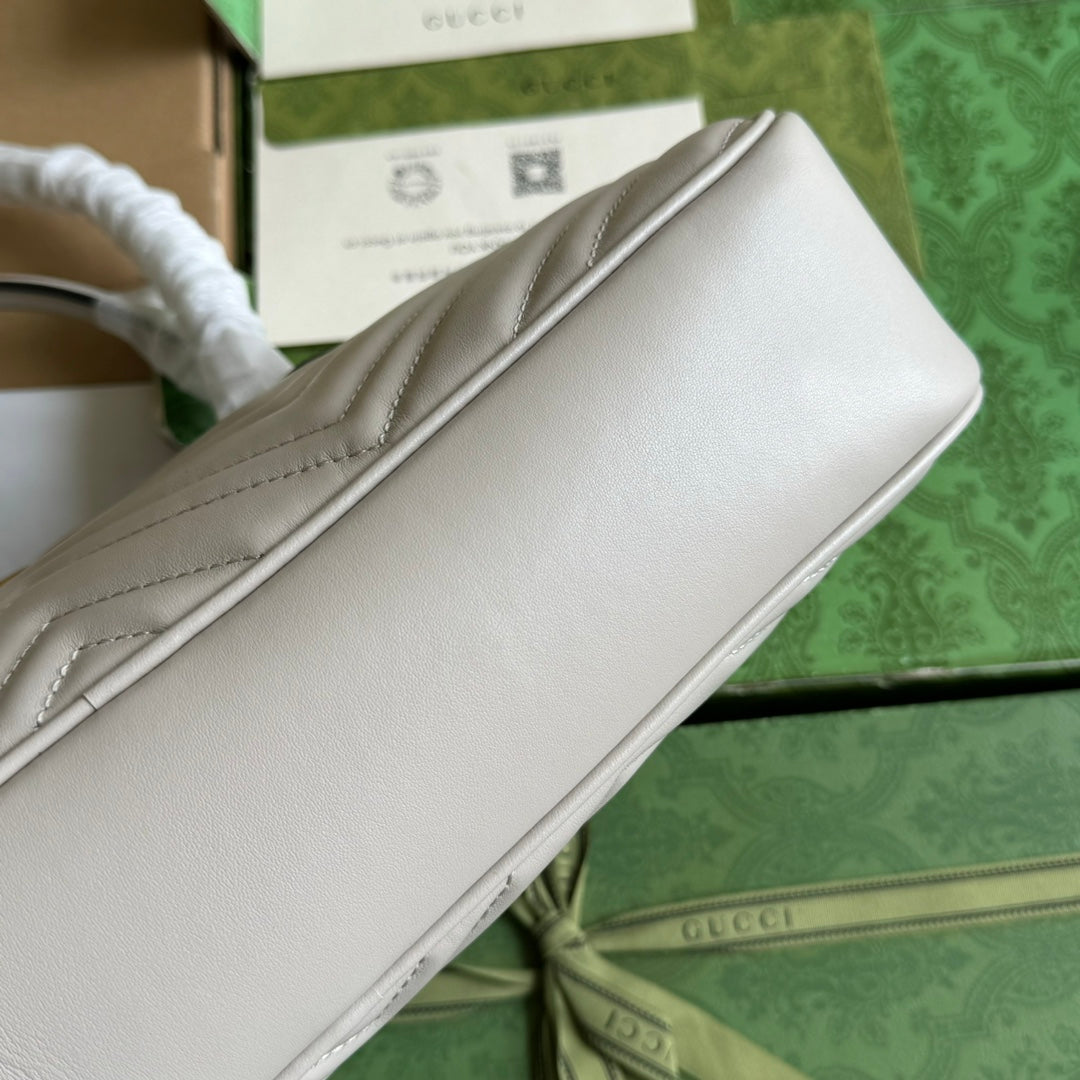 Gi marmont medium top handle 35cm calfskin gold hardware