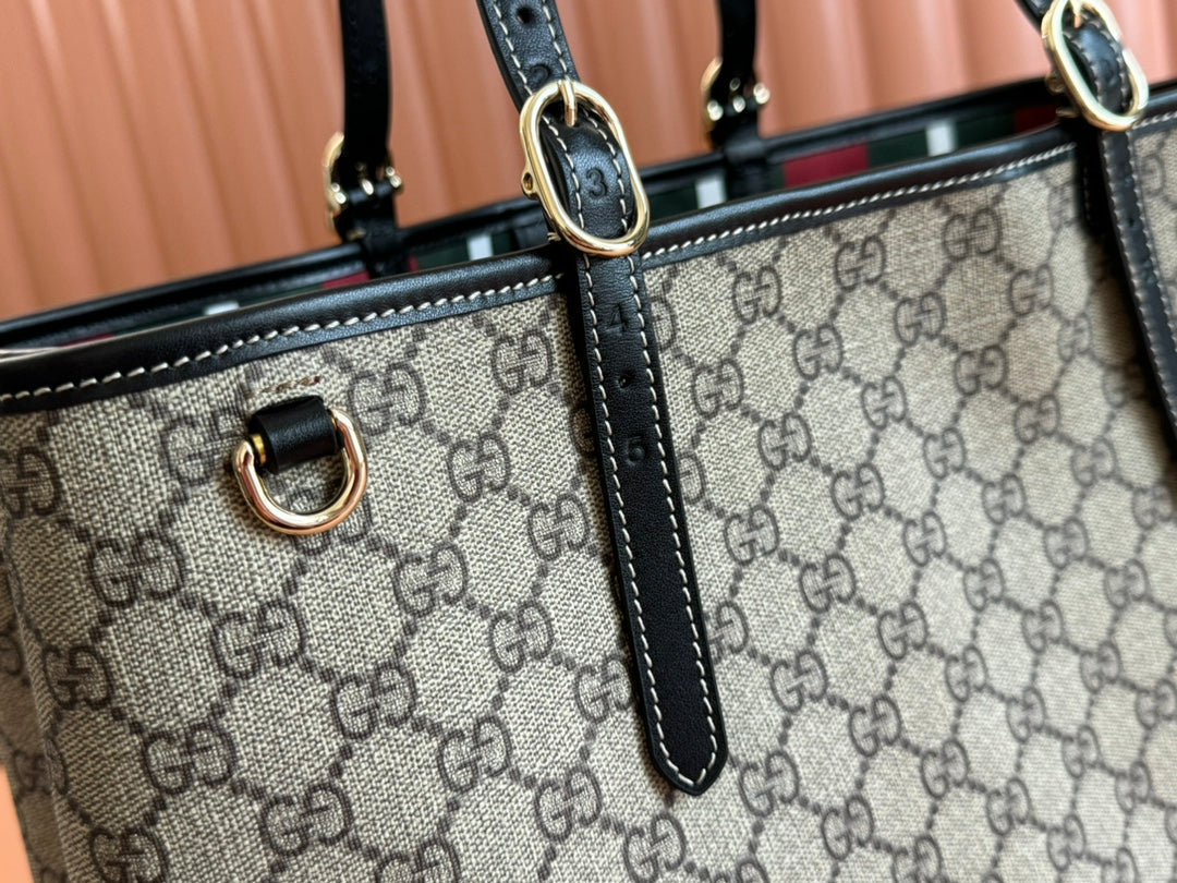 Gi Ophidia 36cm Bag Ebony Black Canvas 248557