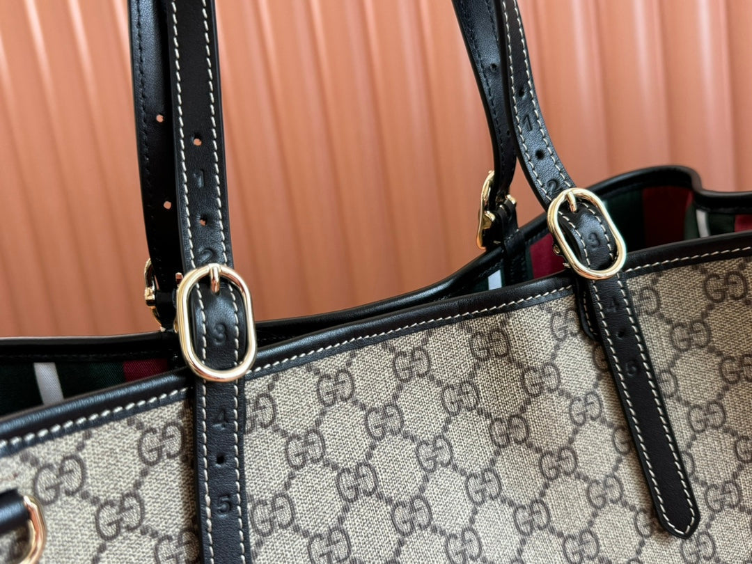 Gi Ophidia 36cm Bag Ebony Black Canvas 248557