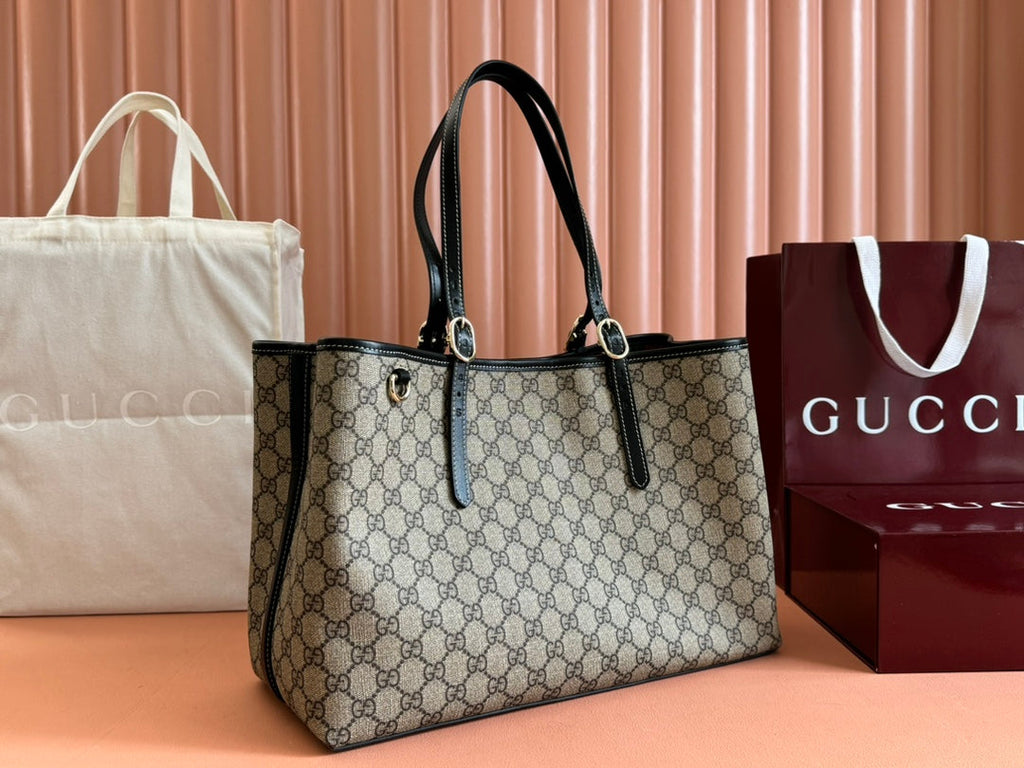 Gi Ophidia 36cm Bag Ebony Black Canvas 248557