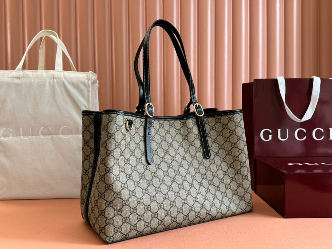 Gi Ophidia 36cm Bag Ebony Black Canvas 248557