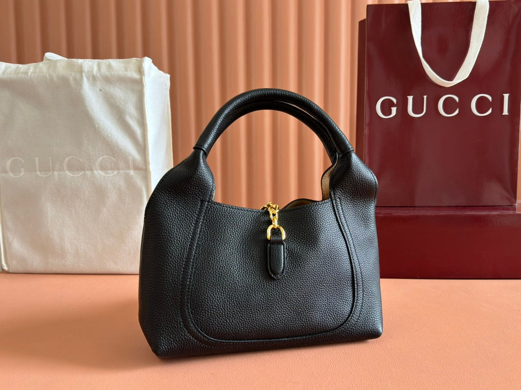 Gi Solfbit Bag Black Calfskin 27.5
