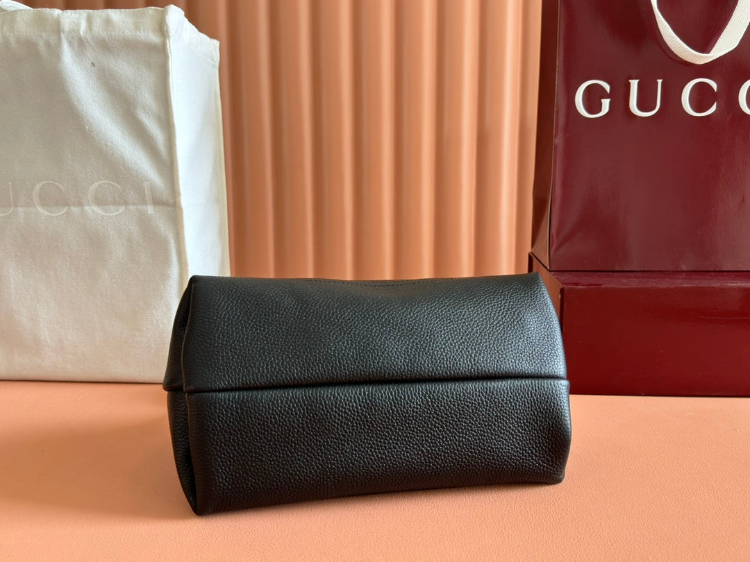 Gi Solfbit Bag Black Calfskin 27.5