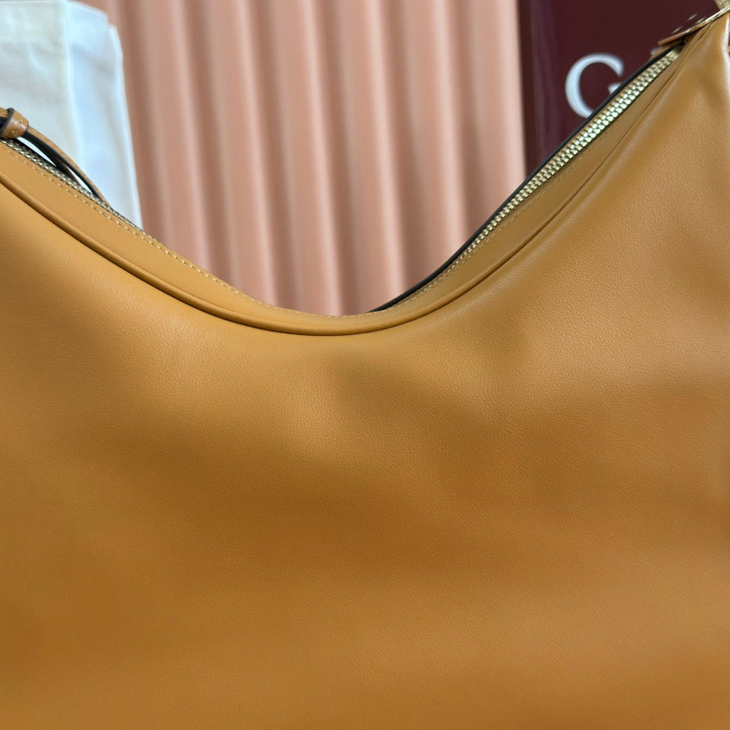Gi Attache Large Shoulder Bag 35cm Leather