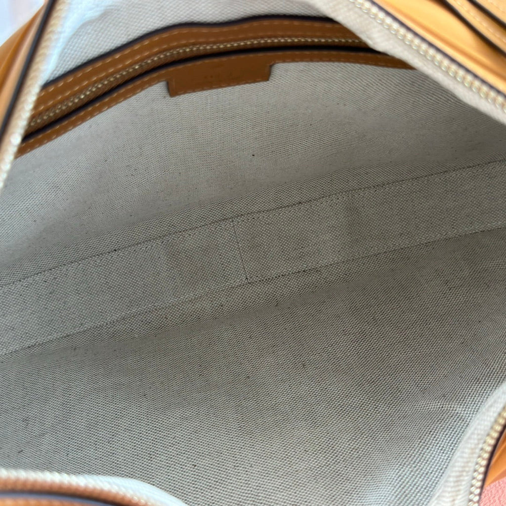 Gi Attache Large Shoulder Bag 35cm Leather