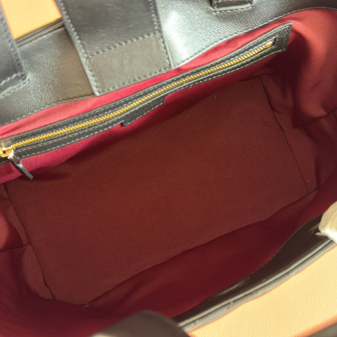 Gi Marmont Large Tote Bag Quilted Leather