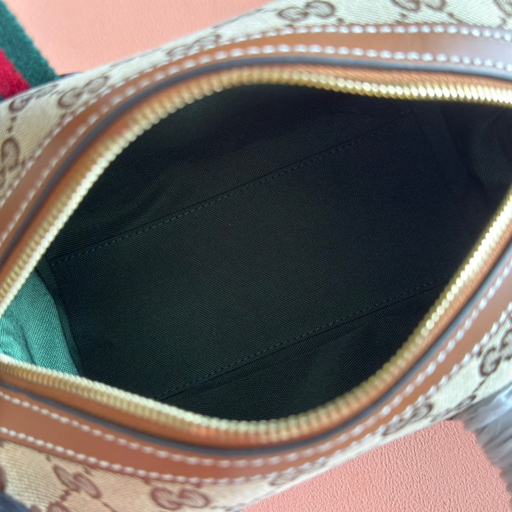 Gi Boston Bag 20 Denim Leather