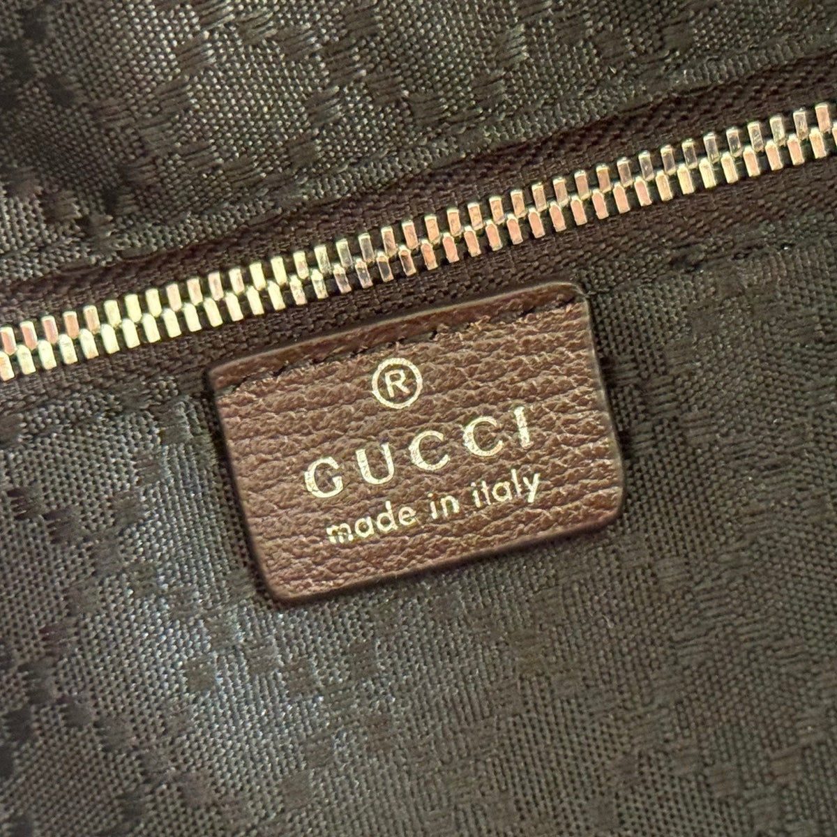Gi Melrose Medium Boston Bag Dark Brown Canvas