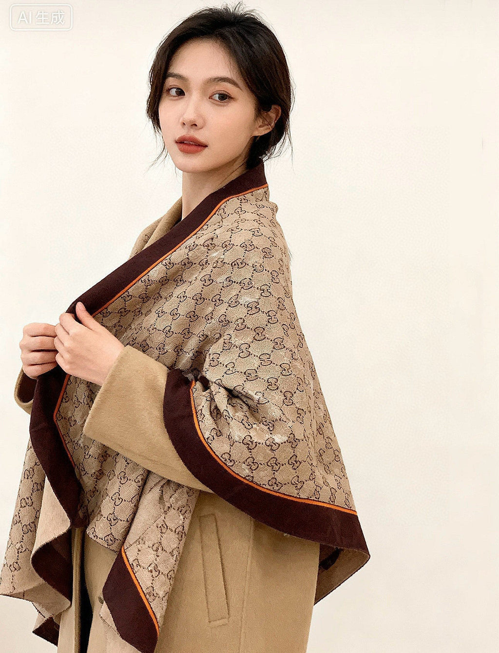 Gi Classic 135CM Beige Brown Cashmere 287697
