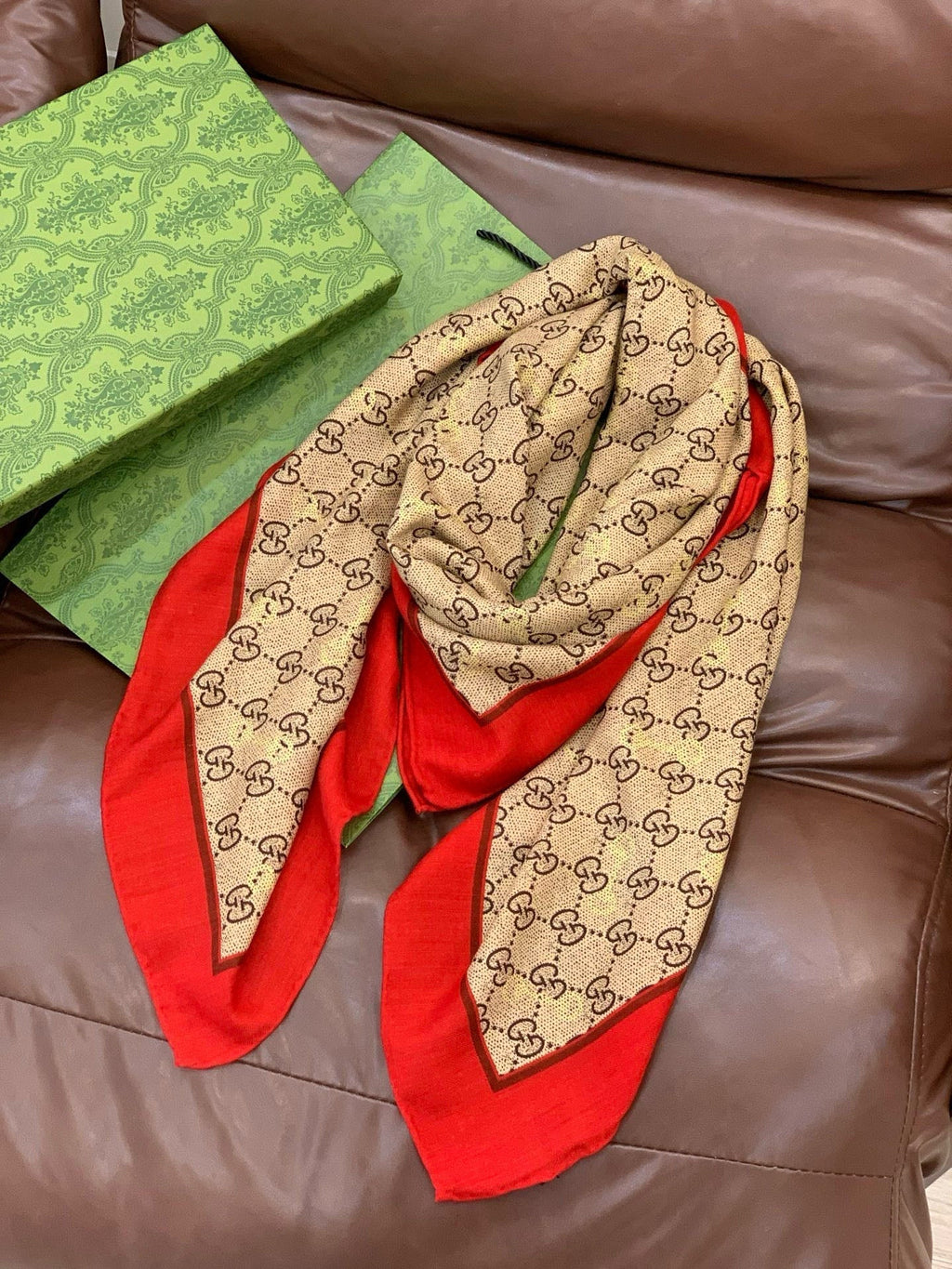 Gi Classic 135CM Beige Red Cashmere 287699