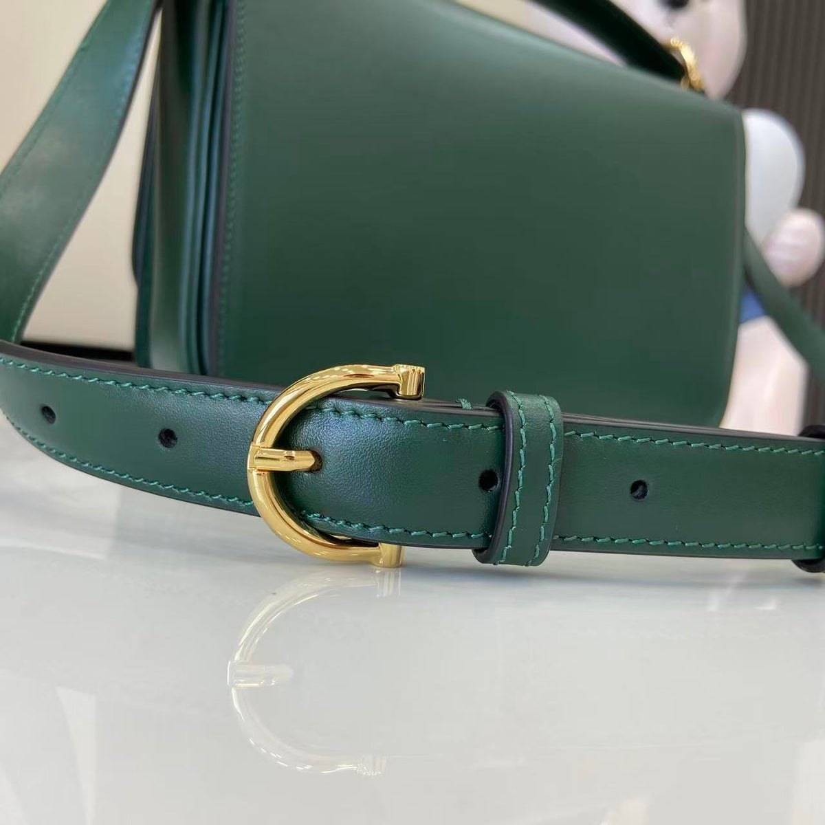 Gi 25 Siena Bag 22.5cm Gold & Leather