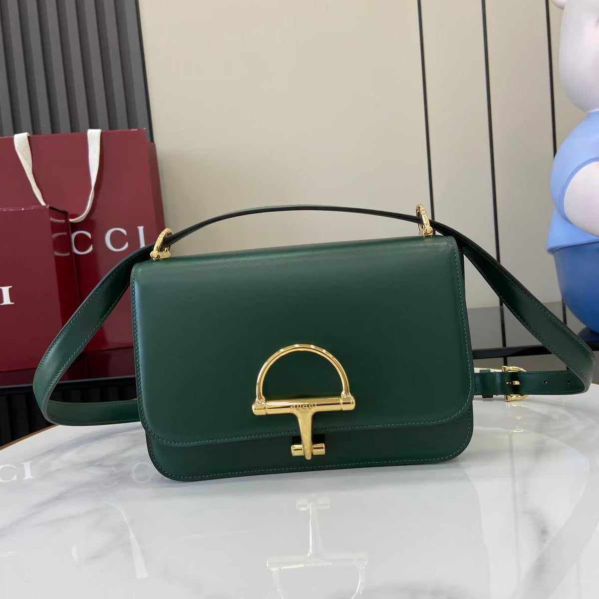 Gi 25 Siena Bag 22.5cm Gold & Leather