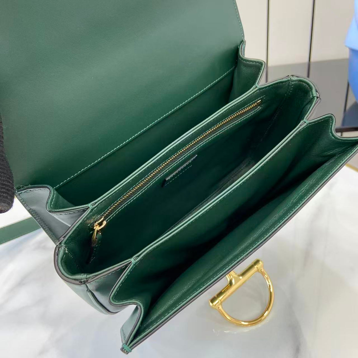 Gi 25 Siena Bag 22.5cm Gold & Leather