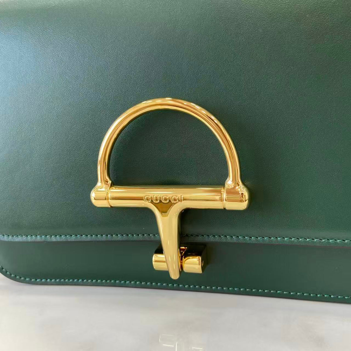 Gi 25 Siena Bag 22.5cm Gold & Leather