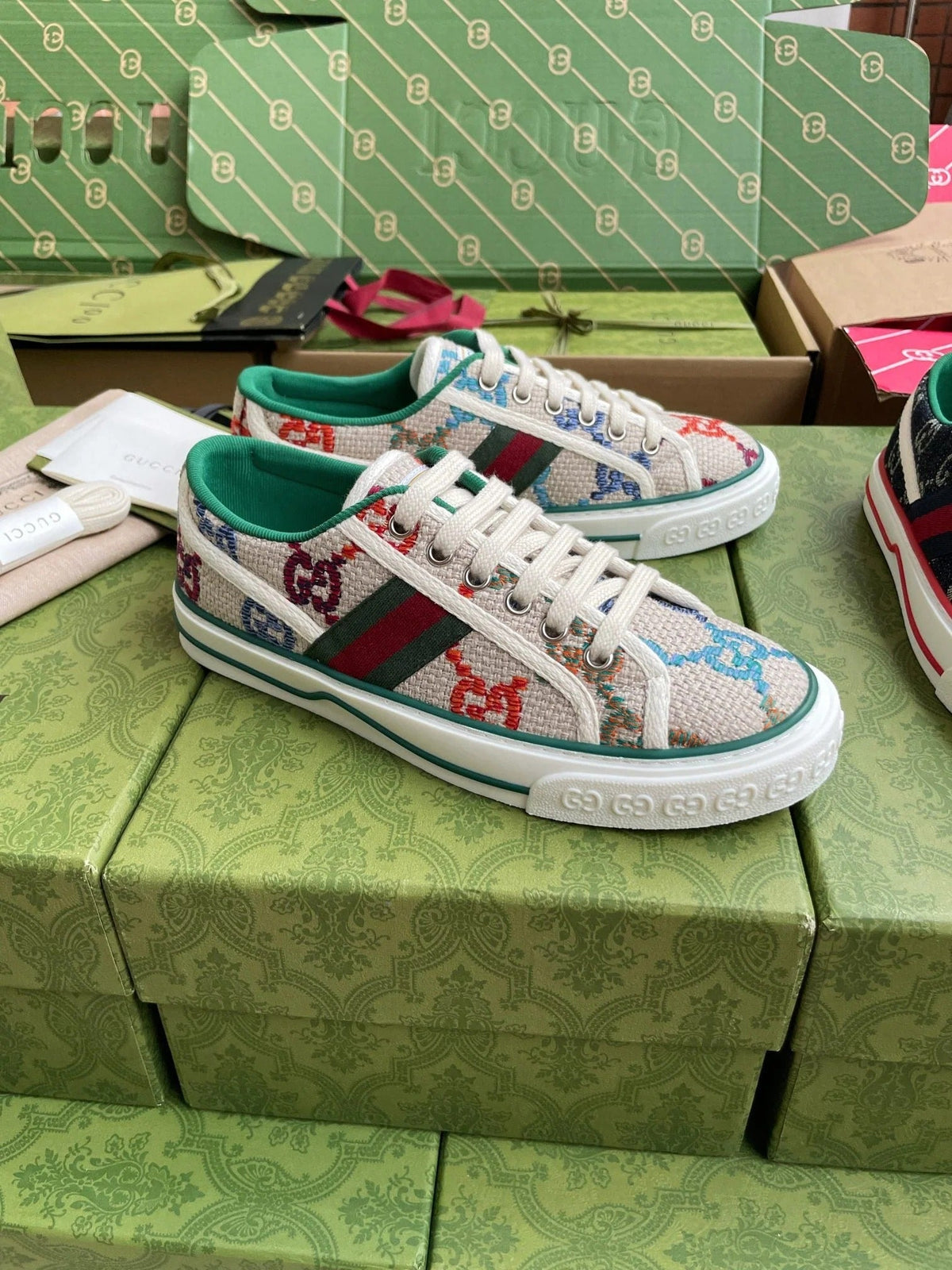 Gi 26 Platform Sneaker Light Monogram Canvas