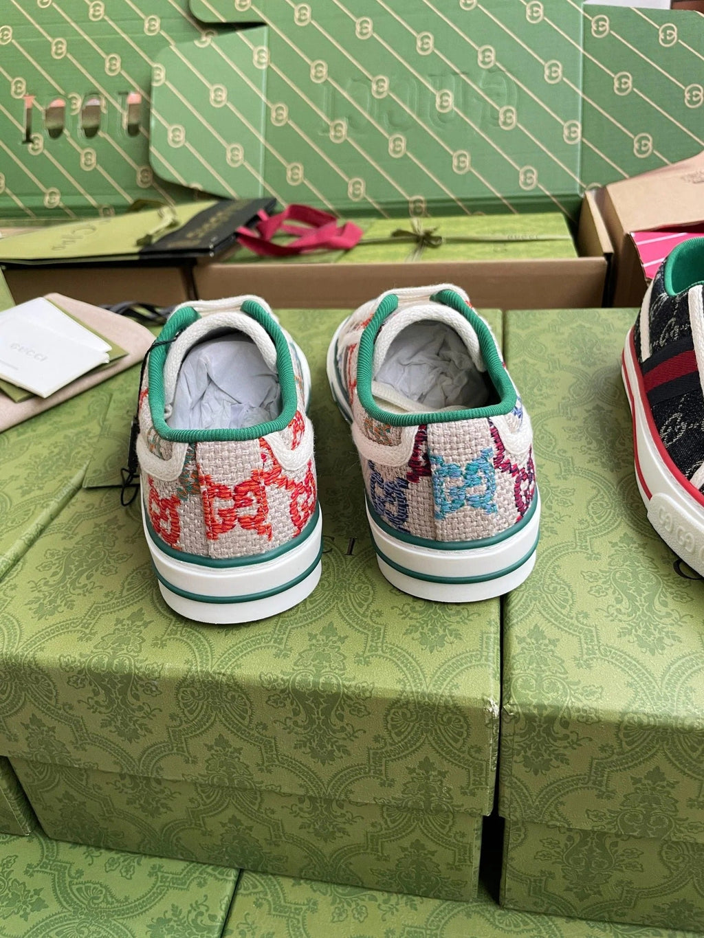 Gi 26 Platform Sneaker Light Monogram Canvas