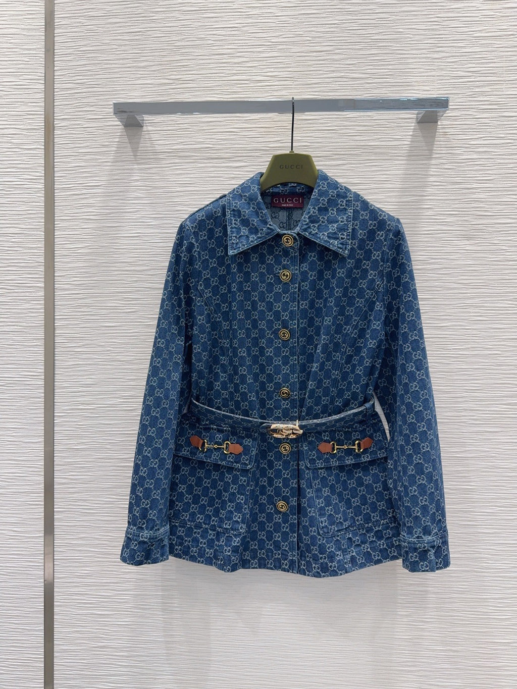 Gi Classic Monogram Denim Jacket