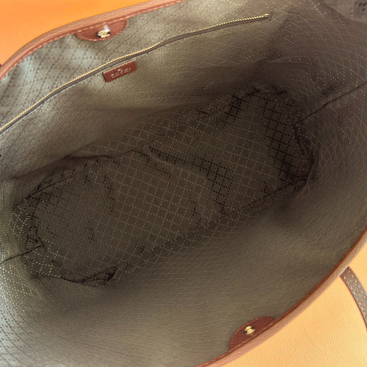 Gi Tribeca Large Tote Bag Canvas Cowhide 38 cm