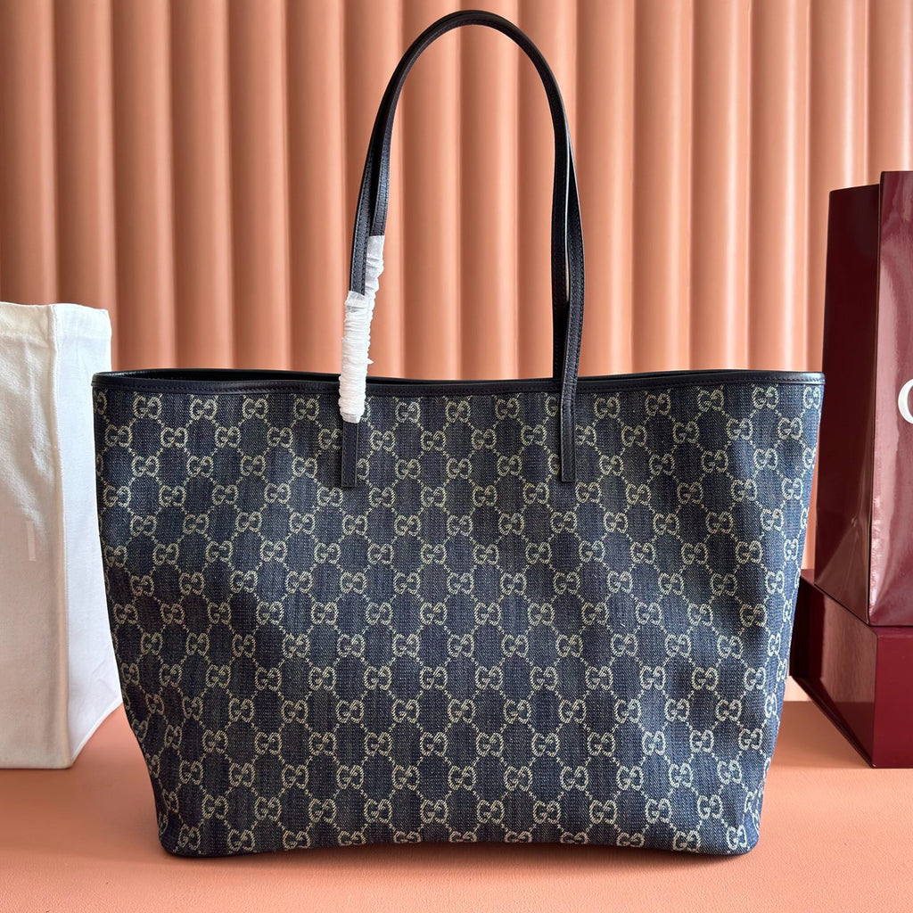 Gi Tribeca Large Tote Bag Canvas Cowhide 38 cm