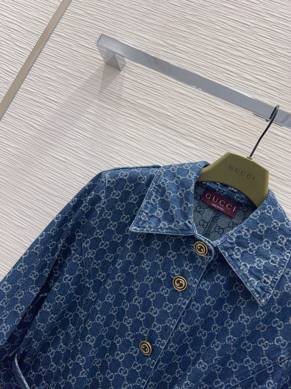 Gi Classic Monogram Denim Jacket