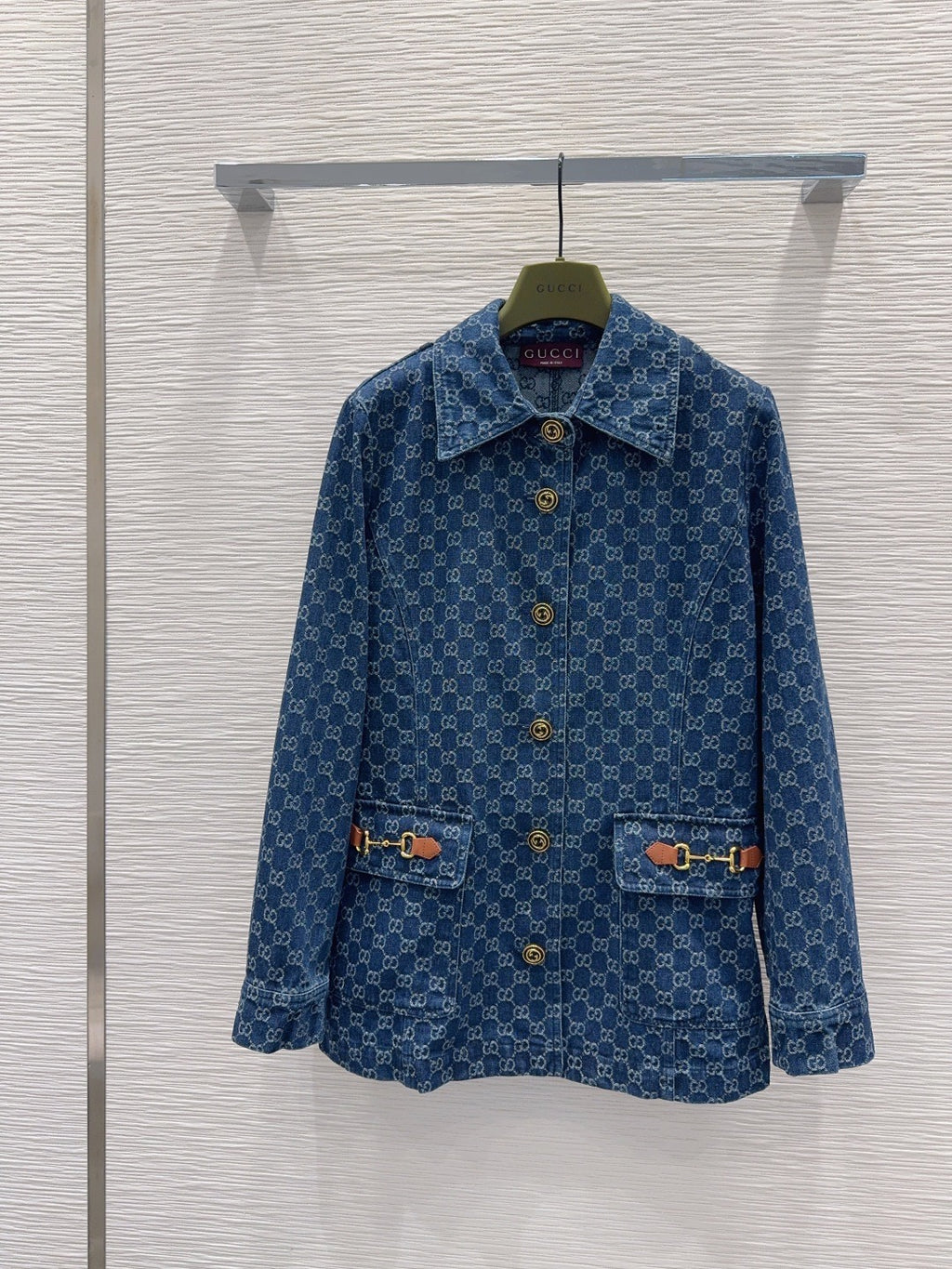 Gi Classic Monogram Denim Jacket