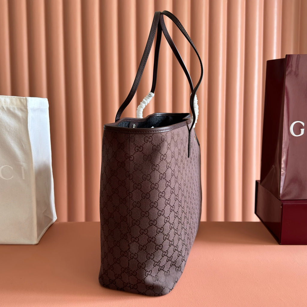 Gi Tribeca Large Tote Bag Canvas Cowhide 38 cm