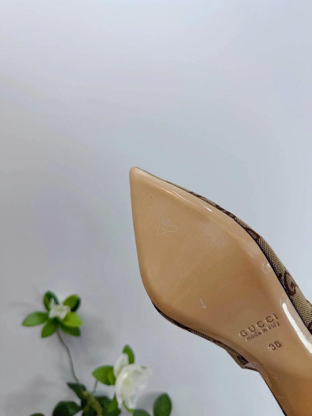 Gi 26 Slingback Beige Brown Fabric 592422