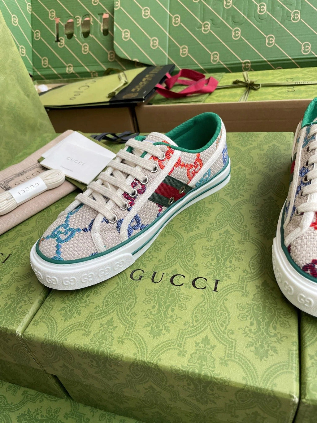 Gi 26 Platform Sneaker Light Monogram Canvas