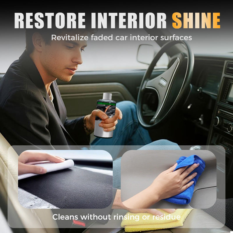 🔥Buy More Save More🔥Instant Shine & Protection Car Interior Polisher🚗
