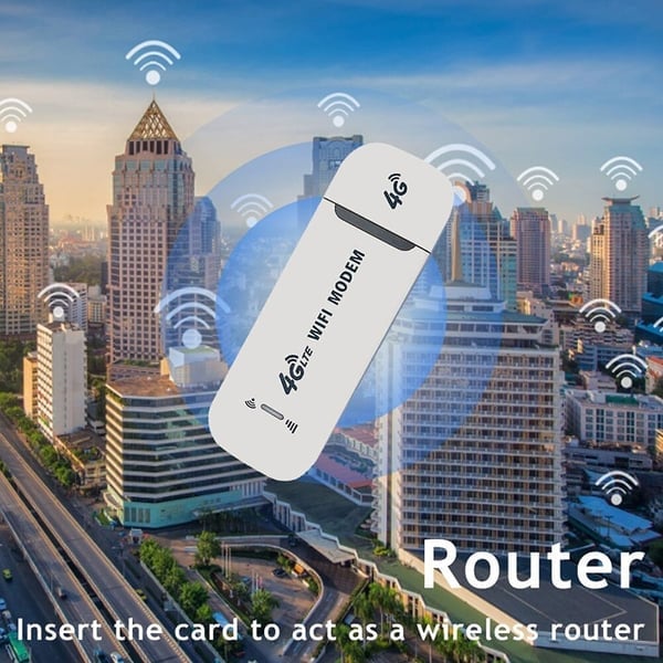 📶2026 4G LTE USB Mobile WiFi Router – Fast Internet Everywhere & Multiple Devices!
