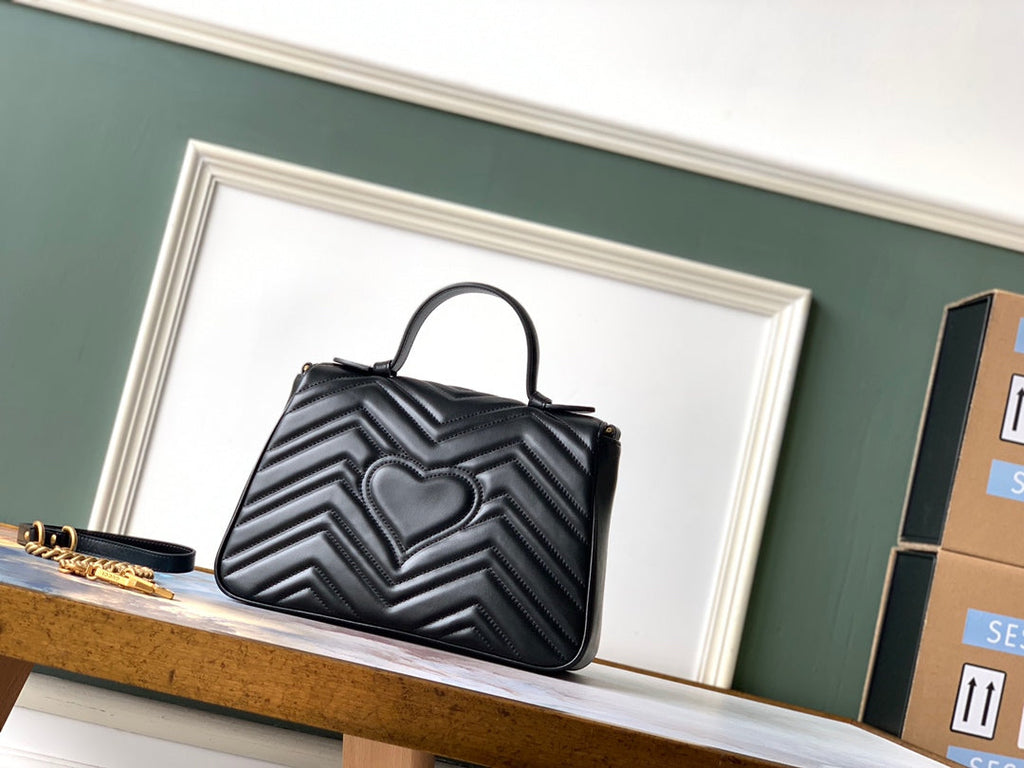 Gi Marmont 26.5cm Calfskin Gold Hardware
