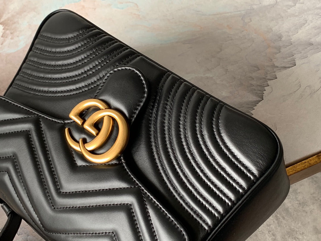 Gi Marmont 26.5cm Calfskin Gold Hardware