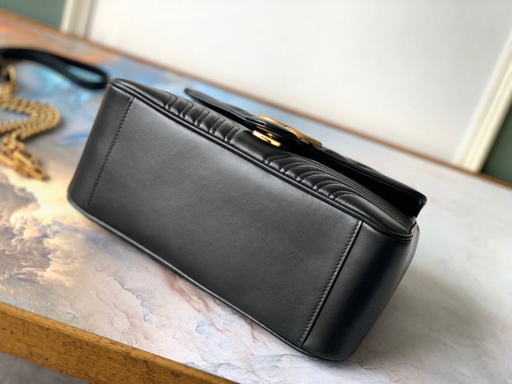 Gi Marmont 26.5cm Calfskin Gold Hardware
