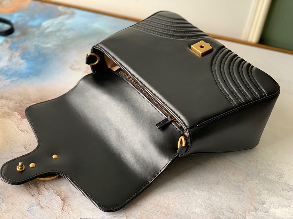 Gi Marmont 26.5cm Calfskin Gold Hardware