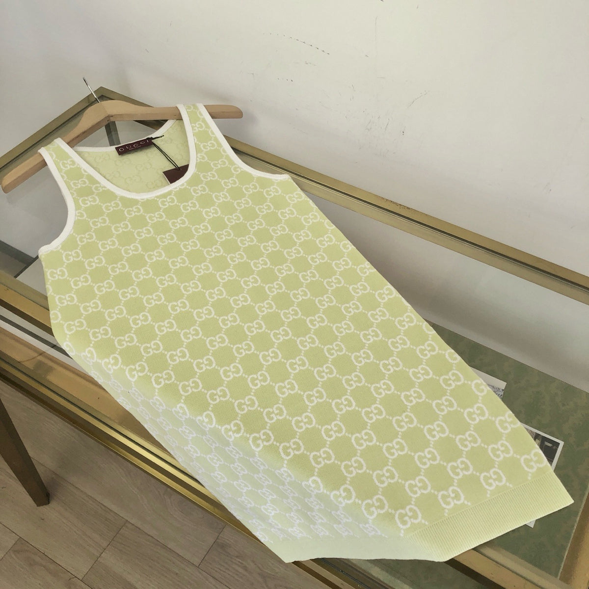 Gi Jacquard knit dress