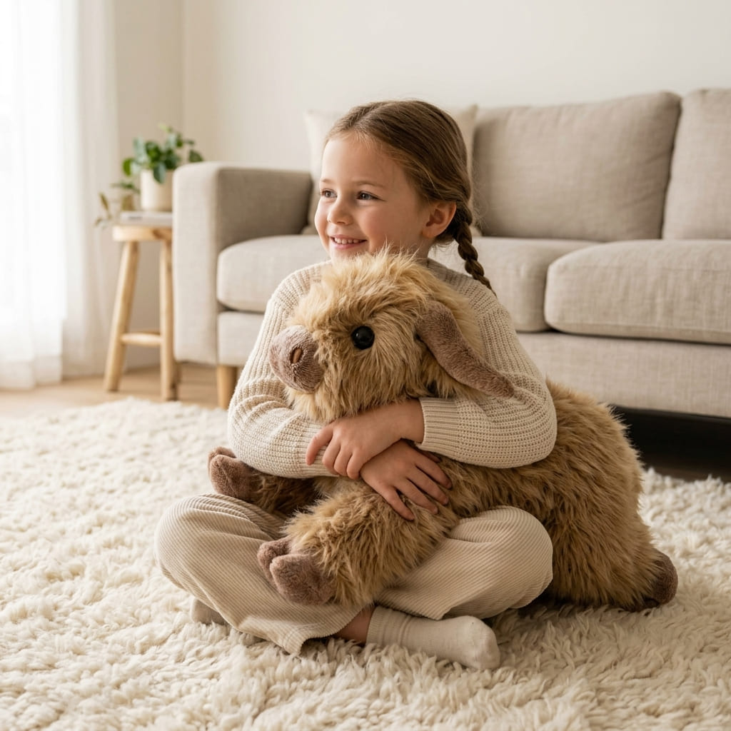 Highland Cow Weighted Stuffed Animal